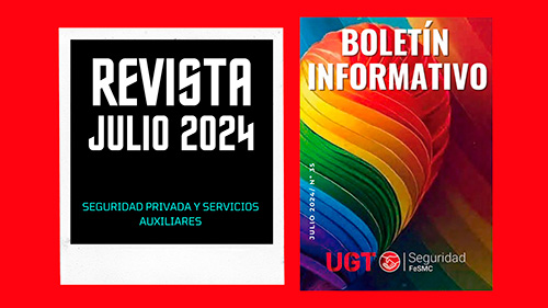 image Revista del Sector de Seguridad Privada y Servicios Auxiliares de FeSMC UGT Madrid | Numero de julio 2024