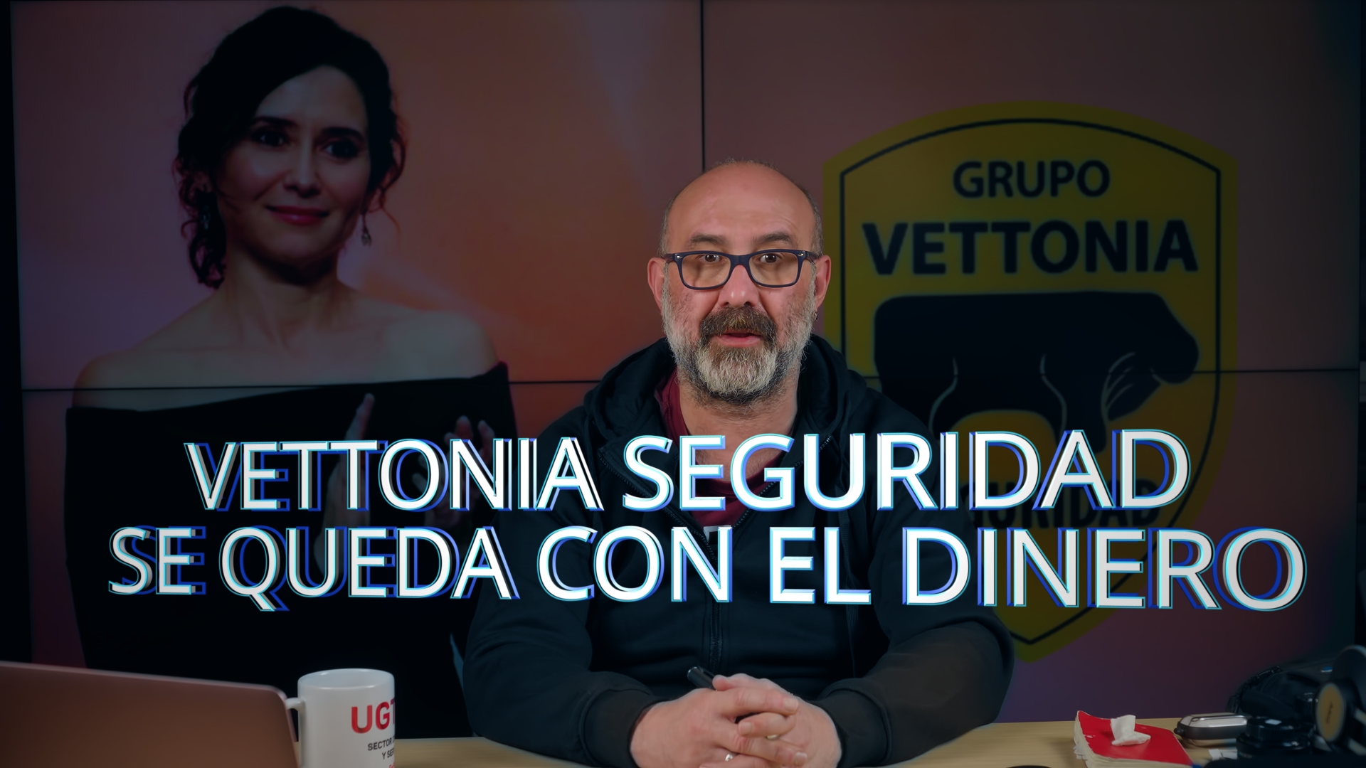 image Video | Vetonia seguridad se queda con el dinero de la formación de Ayuso en la sede de Presidencia