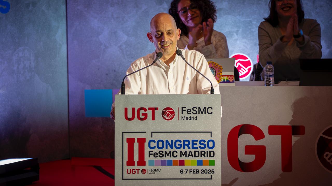 image Alfredo Turienzo, reelegido Secretario General de FeSMC UGT Madrid