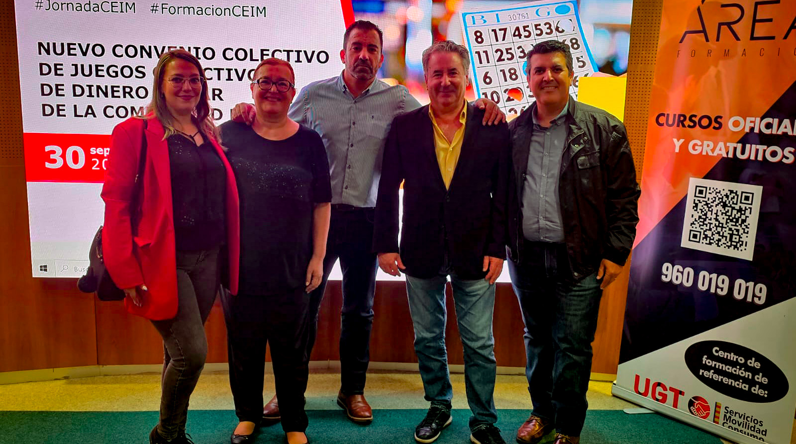 image Jornada nuevo convenio colectivo del sector de juegos colectivos de dinero y azar de la Comunidad de Madrid